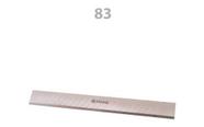 Faca De Aço Desengrosso Com Rasgo 400x75x9mm Fepam
