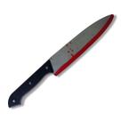 Faca de Brinquedo Ensanguentado Realista Cosplay Halloween