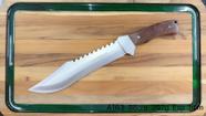 Faca De Caça Pesca Churrasco 38cm Luxo Fulltang Inox A163