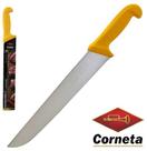 Faca de Carne de Inox 12'' Cabo Plastico Amarelo Premium - Corneta Cutelaria/Western Faca de Carne de Inox 12'' Cabo Plastico Amarelo Premium - Corneta Cutelaria/Western