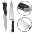 Faca de Chef Profissional 8" Lâmina Martelada Linha Masterchef Isa Scherer Original