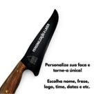Faca de Churrasco Picanheira Personalizada Fosfatizada com Bainha Faca de Churrasco Picanheira Personalizada Fosfatizada com Bainha