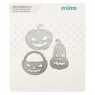 Faca de Corte Mimo Embossing - Abóboras de Halloween - 3 Pç Faca de Corte Mimo Embossing - Abóboras de Halloween - 3 Pç