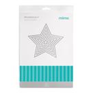 Faca de Corte Mimo Embossing - Estrelas - 6 Pç Faca de Corte Mimo Embossing - Estrelas - 6 Pç