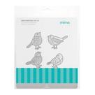 Faca de Corte Mimo Embossing - Família de Pássaros - 4 Pç Faca de Corte Mimo Embossing - Família de Pássaros - 4 Pç