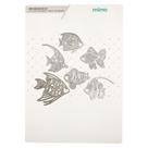 Faca de Corte Mimo Embossing - Peixes - 6 Pç