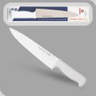 Faca De Cozinha Carne 8 Corte Master Inox Mundial Cabo Branco