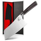 Faca de cozinha imarku 7" japonesa SUS440A em aço inoxidável