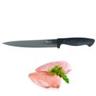 Faca de Cozinha Profissional 8" Premium Aço Inox Titânio
