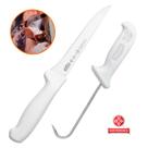 Faca de Desossa + Gancho 15 cm Mundial Profissional Açougue Frigorífico Mão Esquerda Central Direita Faca de Desossa + Gancho 15 cm Mundial Profissional Açougue Frigorífico Mão Esquerda Central Direita