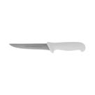 Faca de Desossa Mundial Inox 6 Polegadas com Cabo Branco Polipropileno para Uso Profissional e Doméstico no Corte de Carnes