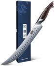 Faca de Desossar e Fatiar HOSHANHO, Faca para Peito de Aço Carbono Japonês de 25 cm com Cabo Ergonômico de Pakkawood, Faca Curvada Afiada para Corte de Carne