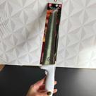Faca de inox profissional com cabo de plástico branco para cozinha ou churrasco açougue 10'' ou 8'' Faca de inox profissional com cabo de plástico branco para cozinha ou churrasco açougue 10'' ou 8''
