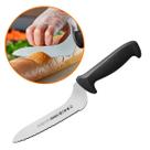 Faca de Pão Sanduíche Lanche 18 cm Inox Cabo Ergonômico Antibacteriano Mundial Lâmina Serrilhada 5620-7e Faca de Pão Sanduíche Lanche 18 cm Inox Cabo Ergonômico Antibacteriano Mundial Lâmina Serrilhada 5620-7e