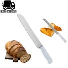 Faca de Pão Serrada Grande para Cozinha Facas Profissional Aço Inoxidável