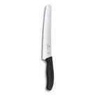 Faca de pão Victorinox Swiss Classic serrilhada 8,5 cm preta