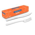 Faca e Garfo Tramontina para Churrasco 4 Búzios de Aço Inox 96 Peças Tramontina 23750004X48-23762000