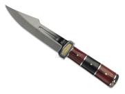 Faca Esportiva Taue Cervo A16 Cabo Artesanal em Madeira e Metal (30,7cm)