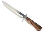 Faca Esportiva Taue SA207 Full Tang Cabo Artesanal em Madeira e Metal (40cm)