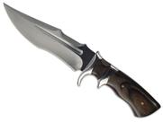Faca Esportiva Taue SA89 Full Tang Cabo Artesanal em Madeira e Metal (31cm)