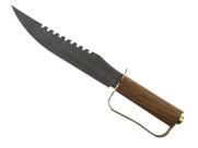 Faca Esportiva Taue XF88 Cabo Artesanal em Madeira e Metal (38CM)