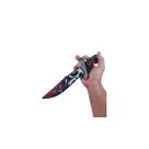 Faca Falsa 3D Sangue Mentira Fantasia Festa Halloween Terror