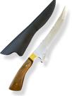 Faca Fileteira Gold Inox 10" com Bainha - Recanto da Brasa