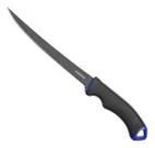 Faca Fileteira para Peixe e Churrasco Marine Sports Fillet 32cm 7,5 Aço Inox Teflon Preto