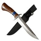 Faca Full Tang Robusta com Lâmina de Aço Inox e Cabo Ergonômico de Madeira SA81