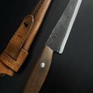 Faca Gauchinha 6” Aço Carbono 1,2mm com Bainha