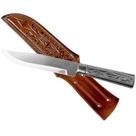 Faca Inox 5 Com Bainha Cabo Alumínio 1655 - Cimo