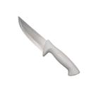 Faca Inox Cabo Branco 28cm Carne Churrasco 6" High Quality