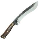 Faca Kukri 9" Cabo em Madeira Nobre