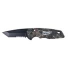 Faca Lâmina Dobrável Camuflada Fastback 48-22-1535 Milwaukee Vermelho