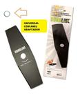 Faca Lamina Navalha 2 Pontas Para Roçadeira Universal 30cm