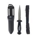 Faca Mergulho Predator Inox 420 Camping Engate Rápido Seasub com Bainha e Tiras