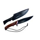 Faca Militar Arkhip Hunter 6'' Preta Cabo Madeira Bainha Faca Militar Arkhip Hunter 6'' Preta Cabo Madeira Bainha