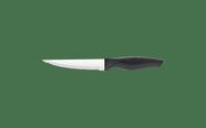 Faca Multiuso Brinox Cross 4 1/2" 22 cm Aço Inox Cabo Preto