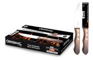 Faca Ondulada Para Churrasco Original C/ 12 Unds