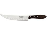 Faca para Carne Butcher Cabo em Madeira Tratada Polywood Castanho 8"