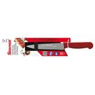 Faca para Carne Lâmina Triangular Larga 25cm Vermelha Starrett KBKR301-10
