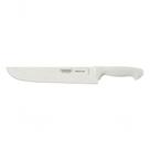 Faca Para Carne Tramontina Premium Com Lâmina De Aço Inox E Cabo De Polipropileno Branco 10"