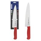 Faca Para Carne Tramontina Profissional 10 Polegadas Inox Cabo Vermelho Antimicrobiano