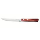Faca Para Churrasco 5" Tramontina Em Aço Inox E Cabo Em Madeira Polywood Vermelho Tramontina