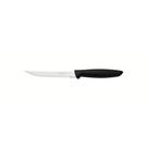 Faca para Churrasco e Frutas Tramontina Plenus Lâmina de Aço Inox e Cabo Polipropileno Preto 5"