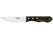 Faca Para Churrasco Jumbo 5 Inox Polywood Cabo Madeira Marrom Tramontina