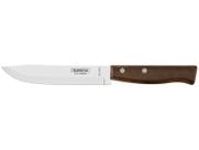 Faca para Cozinha Tramontina Tradicional com Lâmina em Aço Inox e Cabo em Madeira Natural 6"