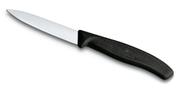 Faca para descascar 19cm Lâmina lisa 8cm SwissClassic Cabo Fibrox Victorinox 6.7603