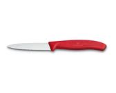 Faca para descascar 19cm Lâmina serrilhada 8cm SwissClassic Cabo Fibrox Victorinox 6.7631
