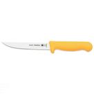 Faca para desossar 6" lâmina em Aço Inox Tramontina e Cabo Amarelo Faca para desossar 6" lâmina em Aço Inox Tramontina e Cabo Amarelo